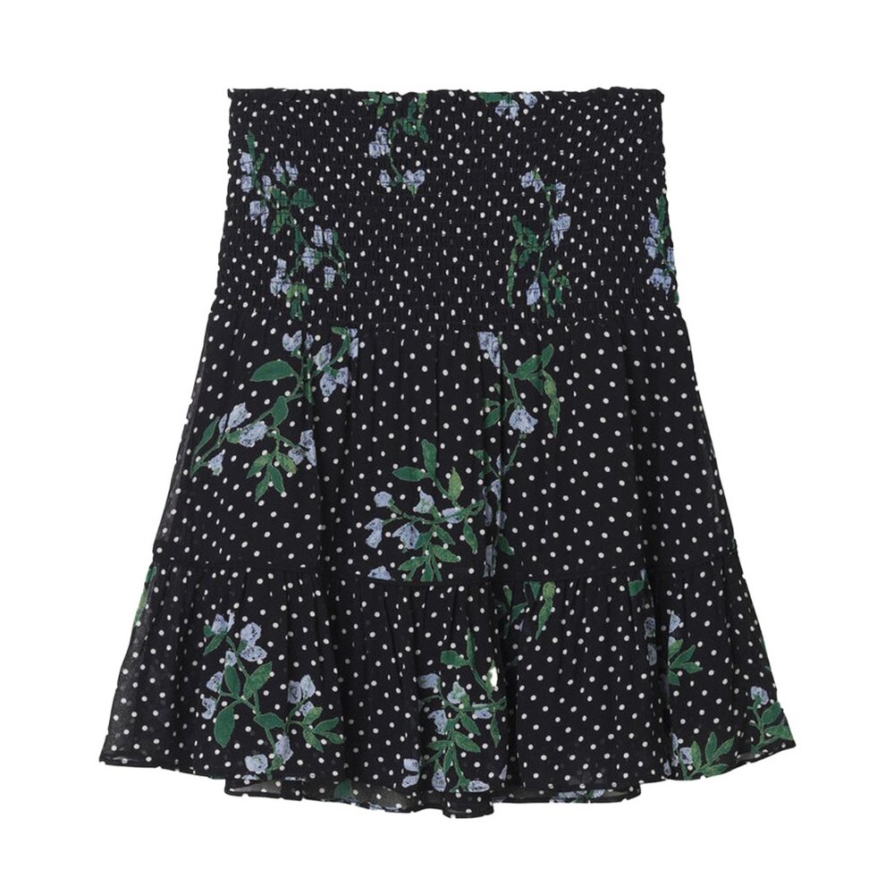 Ganni Rometty Georgette Mini Skirt Sz 36